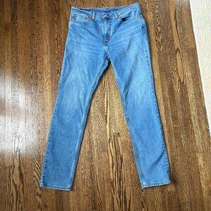 Levi 511s 34x34 Slim Fit Medium Wash Jeans